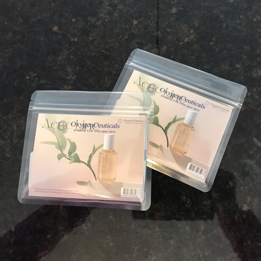 Oxygen Ceuticals Acne Line Tester Pack Samples